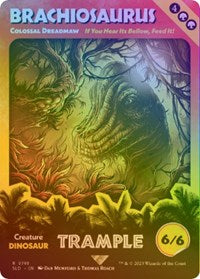 Brachiosaurus - Colossal Dreadmaw (Rainbow Foil) (740) [Secret Lair Drop Series]