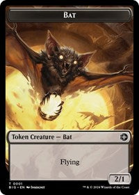Bat Token (1) [Outlaws of Thunder Junction: The Big Score]