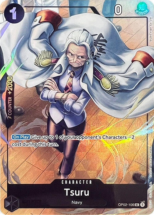 Tsuru (Premium Card Collection -Best Selection Vol. 1-) (OP02-106) [One Piece Promotion Cards]