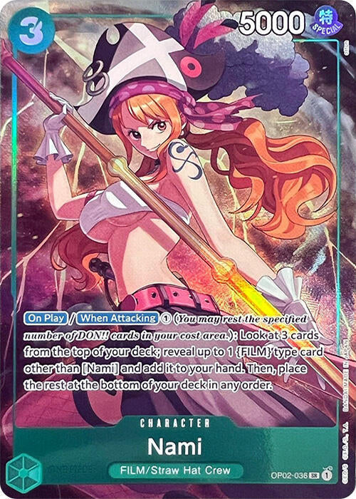 Nami (Premium Card Collection -Best Selection Vol. 1-) (OP02-036) [One Piece Promotion Cards]