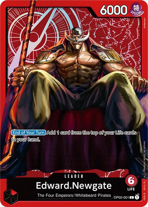Edward.Newgate (Special Goods Set -Former Four Emperors-) (OP02-001) [One Piece Promotion Cards]