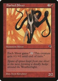 Barbed Sliver (163) [Tempest]