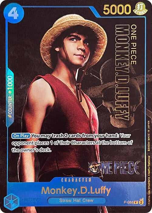 Monkey.D.Luffy (055) (Premium Card Collection -Live Action Edition-) (P-055) [One Piece Promotion Cards]