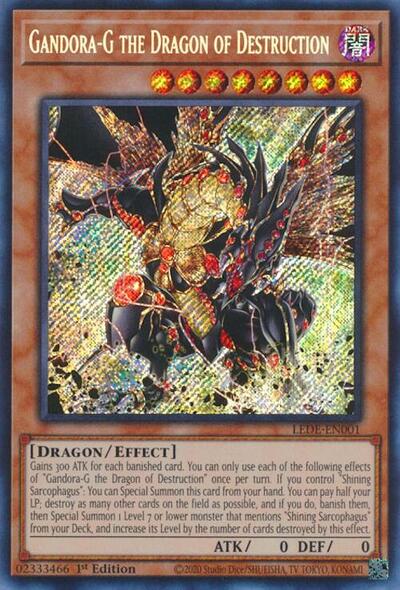 Gandora-G the Dragon of Destruction (LEDE-EN001) [Legacy of Destruction]