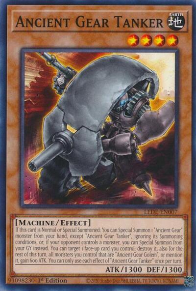 Ancient Gear Tanker (LEDE-EN007) [Legacy of Destruction]