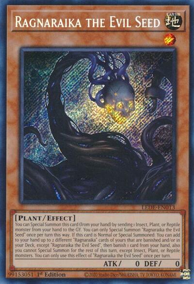 Ragnaraika the Evil Seed (LEDE-EN013) [Legacy of Destruction]