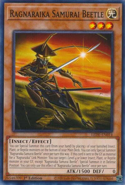 Ragnaraika Samurai Beetle (LEDE-EN014) [Legacy of Destruction]