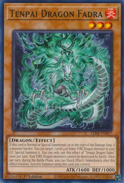 Tenpai Dragon Fadra (LEDE-EN017) [Legacy of Destruction]