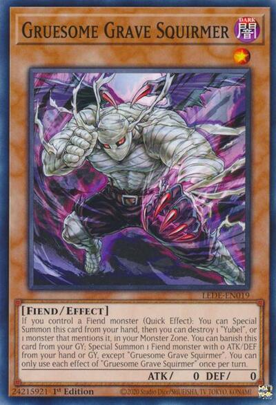 Gruesome Grave Squirmer (LEDE-EN019) [Legacy of Destruction]