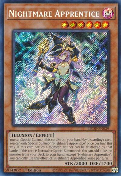 Nightmare Apprentice (LEDE-EN029) [Legacy of Destruction]