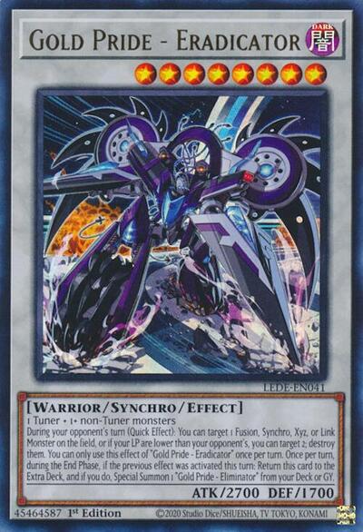 Gold Pride - Eradicator (LEDE-EN041) [Legacy of Destruction]