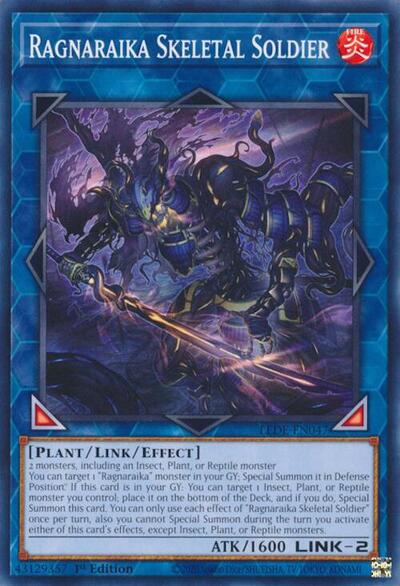 Ragnaraika Skeletal Soldier (LEDE-EN047) [Legacy of Destruction]