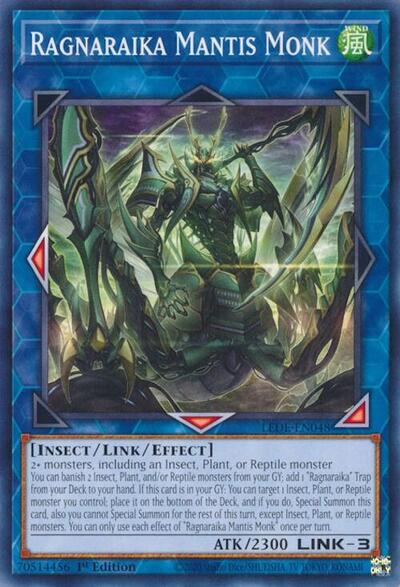 Ragnaraika Mantis Monk (LEDE-EN048) [Legacy of Destruction]
