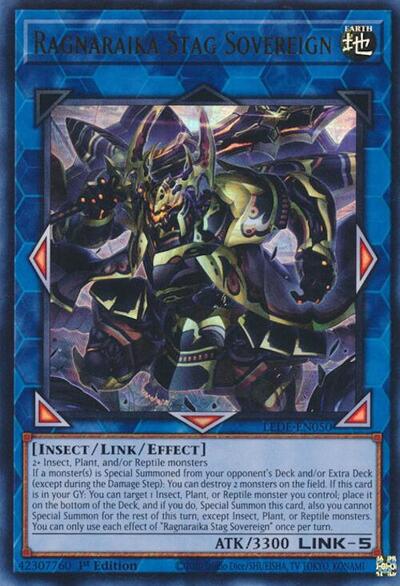Ragnaraika Stag Sovereign (LEDE-EN050) [Legacy of Destruction]