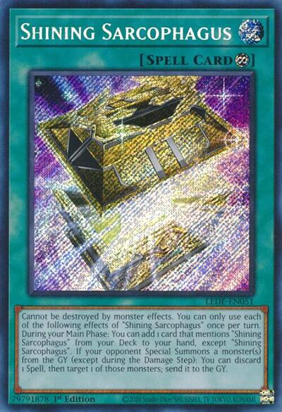 Shining Sarcophagus (LEDE-EN051) [Legacy of Destruction]