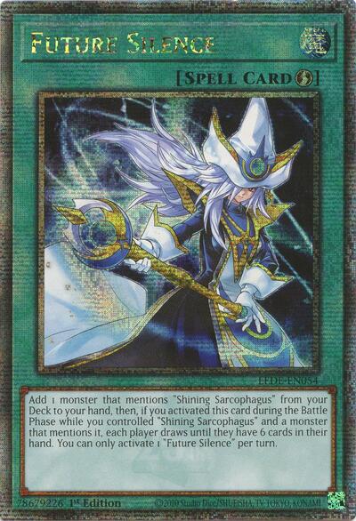 Future Silence (Quarter Century Secret Rare) (LEDE-EN054) [Legacy of Destruction]