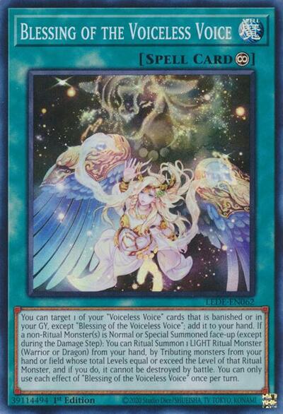Blessing of the Voiceless Voice (LEDE-EN062) [Legacy of Destruction]