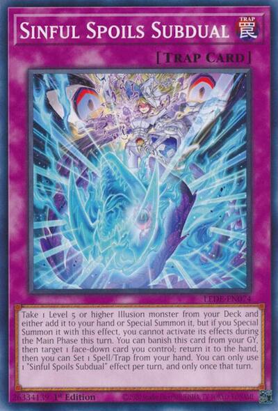 Sinful Spoils Subdual (LEDE-EN074) [Legacy of Destruction]