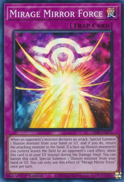 Mirage Mirror Force (LEDE-EN078) [Legacy of Destruction]