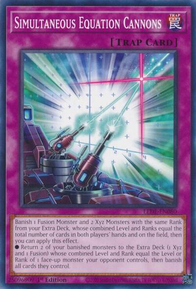 Simultaneous Equation Cannons (LEDE-EN080) [Legacy of Destruction]
