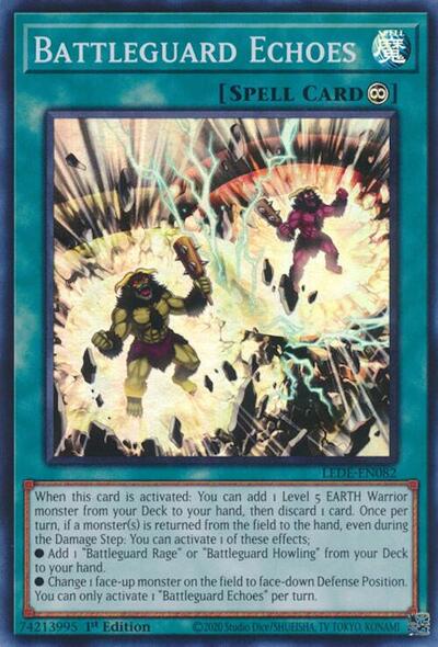 Battleguard Echoes (LEDE-EN082) [Legacy of Destruction]