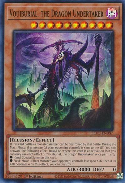 Vouiburial, the Dragon Undertaker (LEDE-EN087) [Legacy of Destruction]