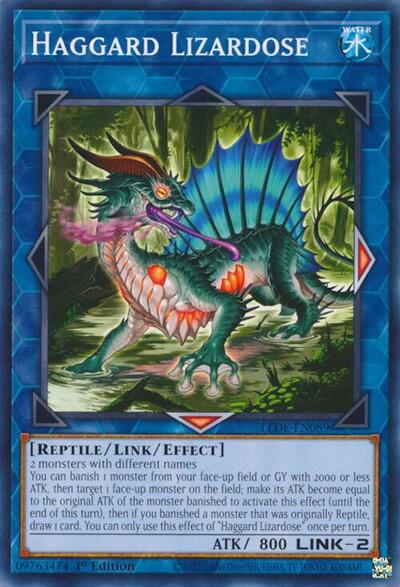 Haggard Lizardose (LEDE-EN089) [Legacy of Destruction]