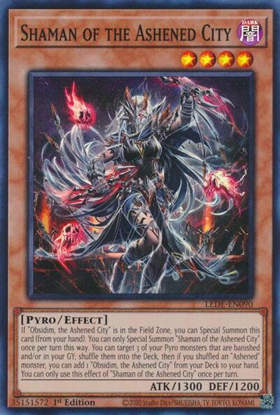 Shaman of the Ashened City (LEDE-EN090) [Legacy of Destruction]