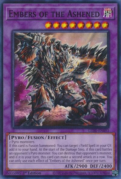 Embers of the Ashened (LEDE-EN093) [Legacy of Destruction]