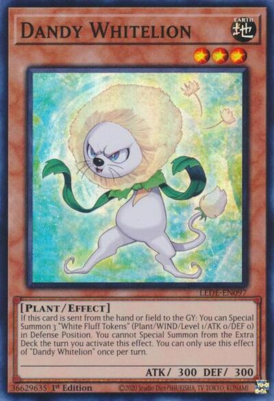Dandy Whitelion (LEDE-EN097) [Legacy of Destruction]