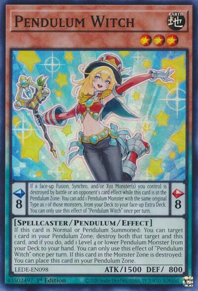 Pendulum Witch (LEDE-EN098) [Legacy of Destruction]
