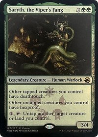 Saryth, the Viper's Fang (197) [Media Promos]