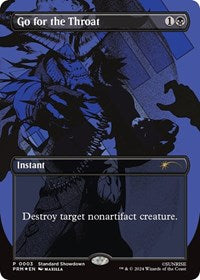 Go for the Throat (3) [Standard Showdown Promos]