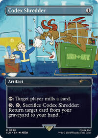Codex Shredder (Rainbow Foil) (790) [Secret Lair Drop Series]