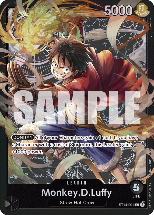 Monkey.D.Luffy (001) (ST14-001) [Starter Deck 14: 3D2Y]