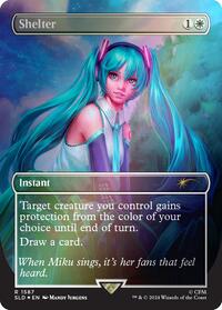 Shelter (Rainbow Foil) (1587) [Secret Lair Drop Series]