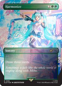 Harmonize (1596) (Rainbow Foil) (1596) [Secret Lair Drop Series]