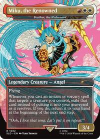 Miku, the Renowned - Feather, the Redeemed (1602) [Secret Lair Drop Series]