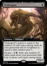 Nethergoyf (Extended Art) (454) [Modern Horizons 3]