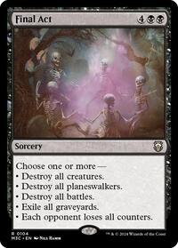 Final Act (104) [Commander: Modern Horizons 3]
