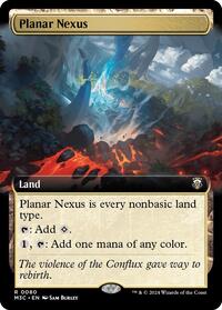 Planar Nexus (Extended Art) (80) [Commander: Modern Horizons 3]