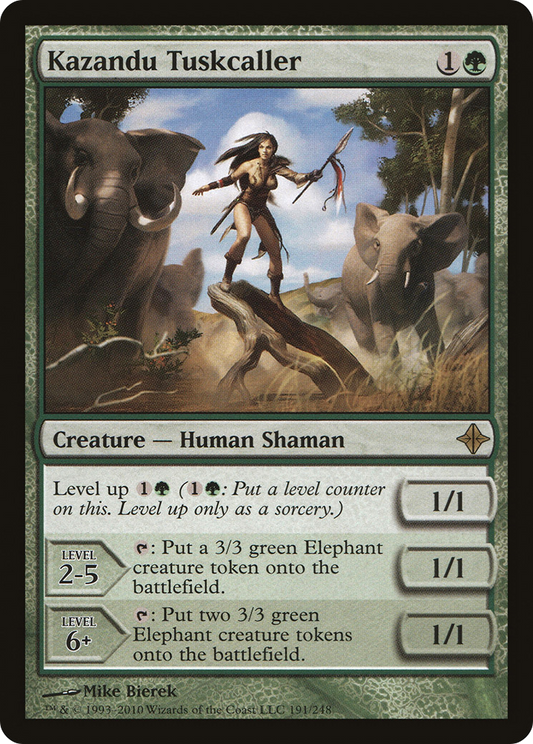 Kazandu Tuskcaller (ROE-191) - Rise of the Eldrazi