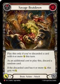 Savage Beatdown (AKO012) [Armory Deck: Kayo]
