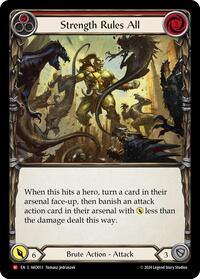 Strength Rules All (AKO013) [Armory Deck: Kayo]