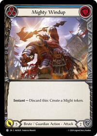 Mighty Windup (Blue) (AKO020) [Armory Deck: Kayo]