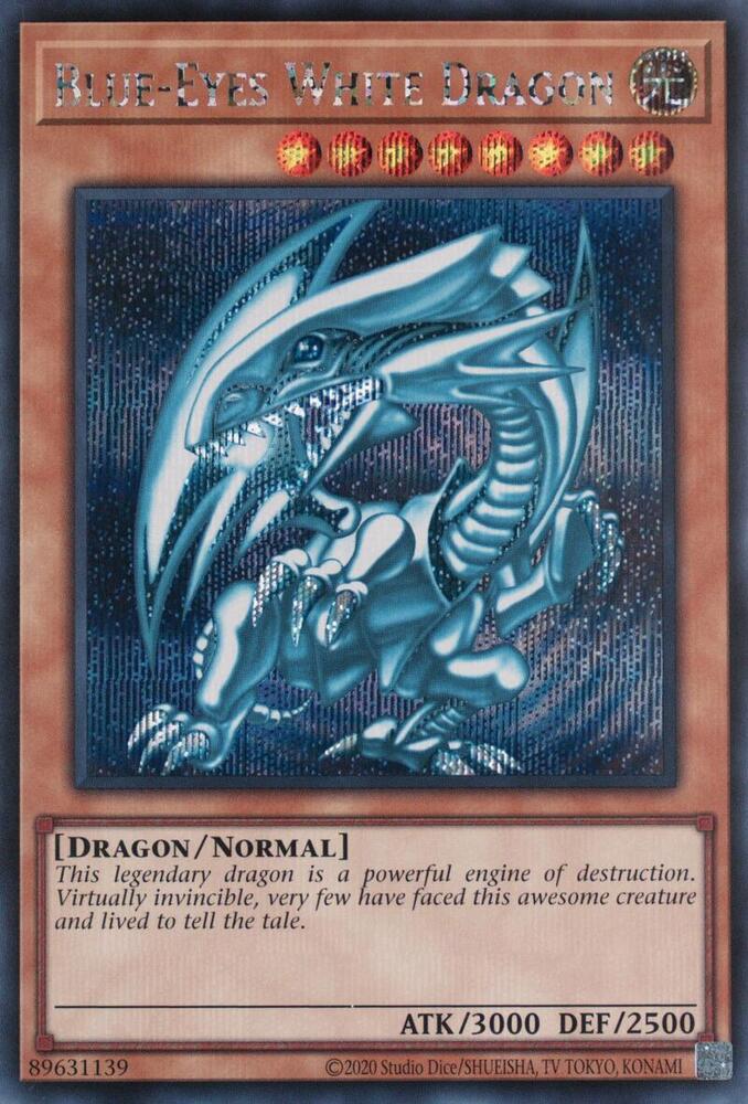 Blue-Eyes White Dragon (Secret Rare) [25th Anniversary Ultimate Kaiba Set]
