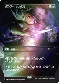 dOOm bLaDE (Rainbow Foil) (9990) [Secret Lair Drop Series]