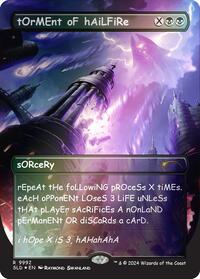 tOrMEnt oF hAiLFiRe (Rainbow Foil) (9992) [Secret Lair Drop Series]