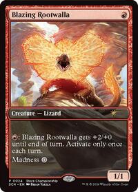 Blazing Rootwalla (24) [Game Day & Store Championship Promos]