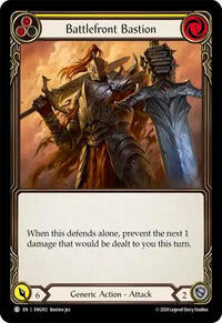 Battlefront Bastion (Yellow) (ENG012) [Blitz Deck: Part the Mistveil - Enigma]